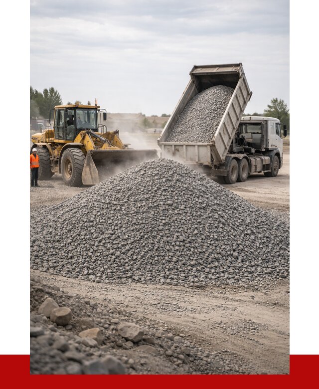 Купить щебень с доставкой в Сасове от 2526 руб. | ПРОНЕРУДСсв