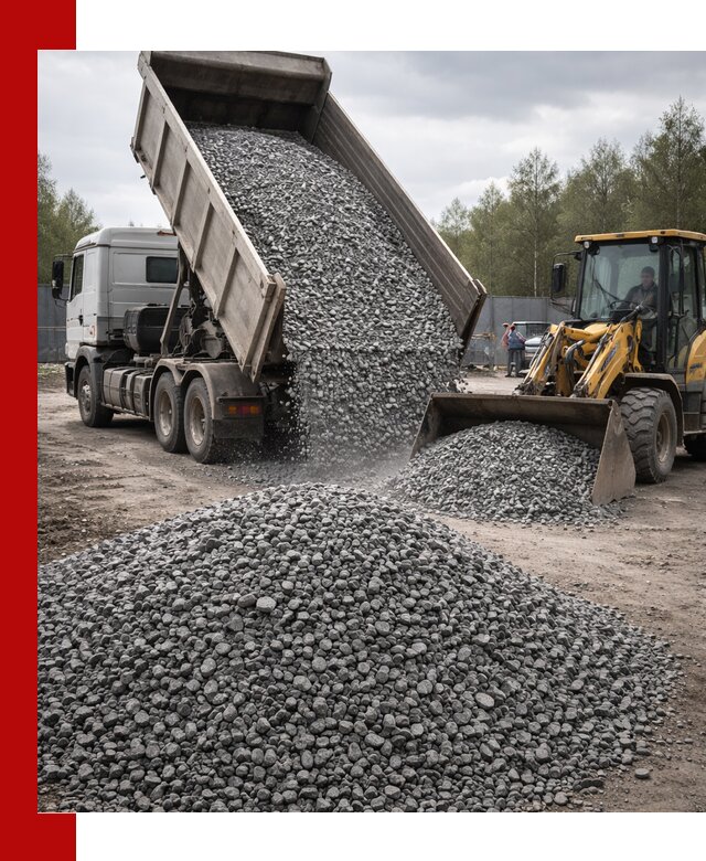 Доставка и продажа щебня гранитного в Сасове