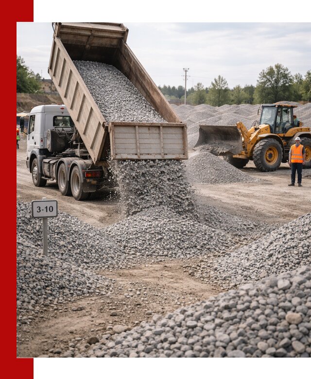 Гранитный щебень фракции 3–10: доставка и продажа в Сасове