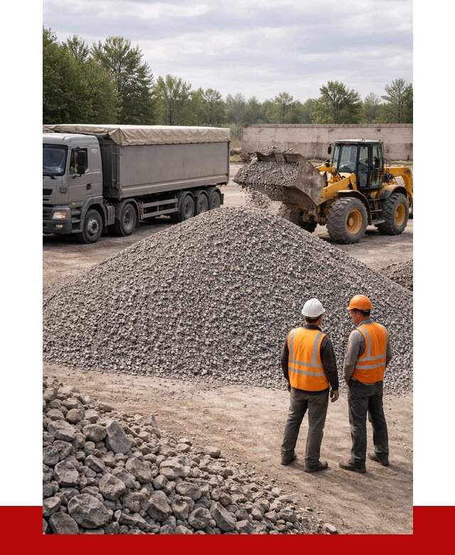 Гранитный щебень фракция 5-20 в Сасове от 4244 руб | ПРОНЕРУДСсв