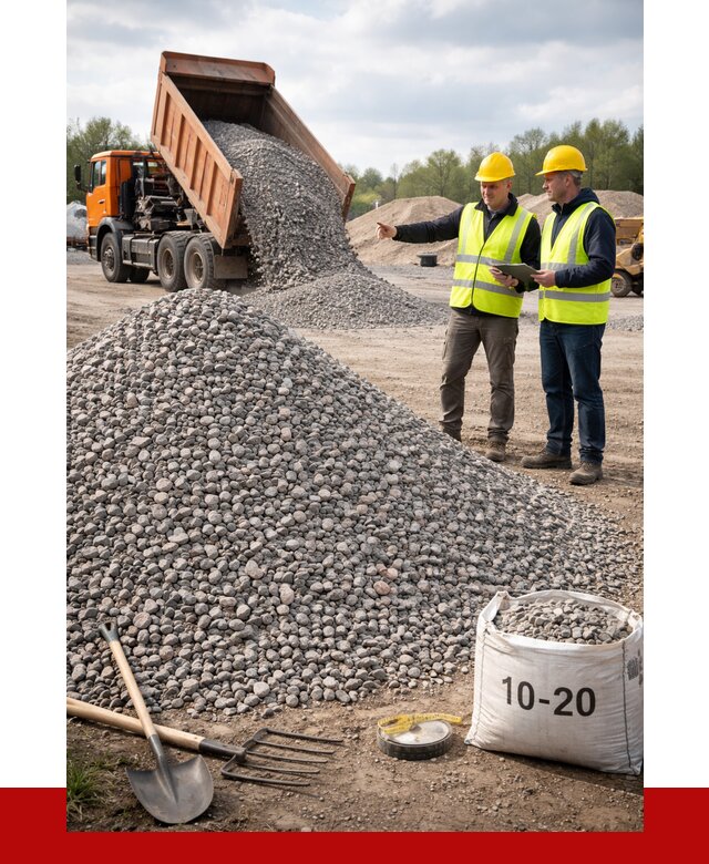 Гранитный щебень фракция 10-20 в Сасове от 4244 руб.|ПРОНЕРУДСсв