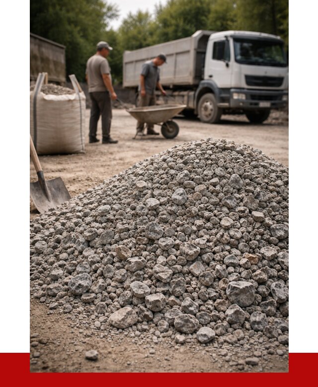 Гранитный щебень фракция 20-40 в Сасове от 3234 руб. ПРОНЕРУДСсв