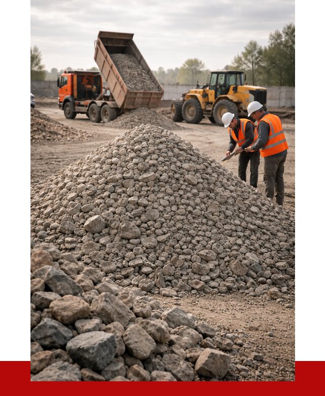 Гранитный щебень фракция 40-70 в Сасове от 2526 руб ПРОНЕРУДСсв