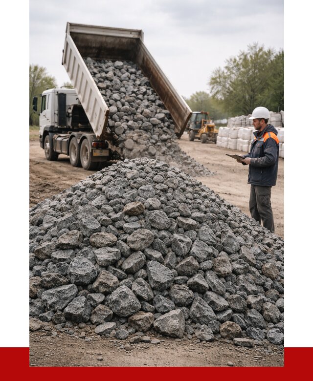 Гранитный щебень фракция 100-200 в Сасове от 4244 р. ПРОНЕРУДСсв