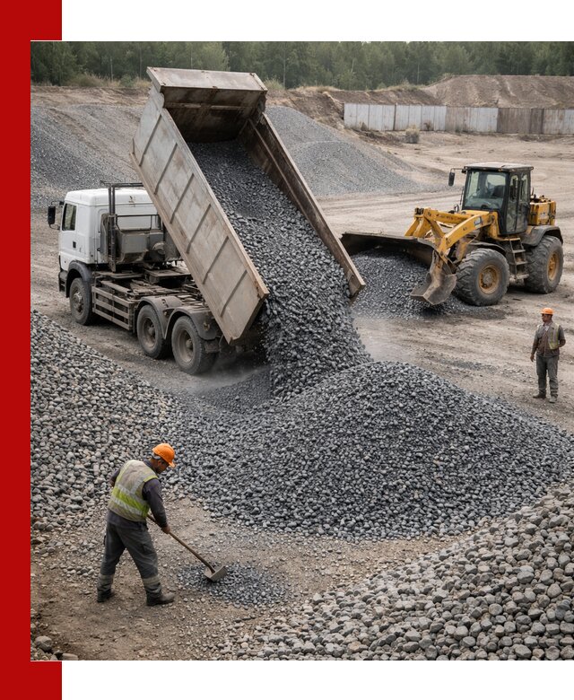 Щебень габбро-диабаз фр. 5-20 с доставкой в Сасове