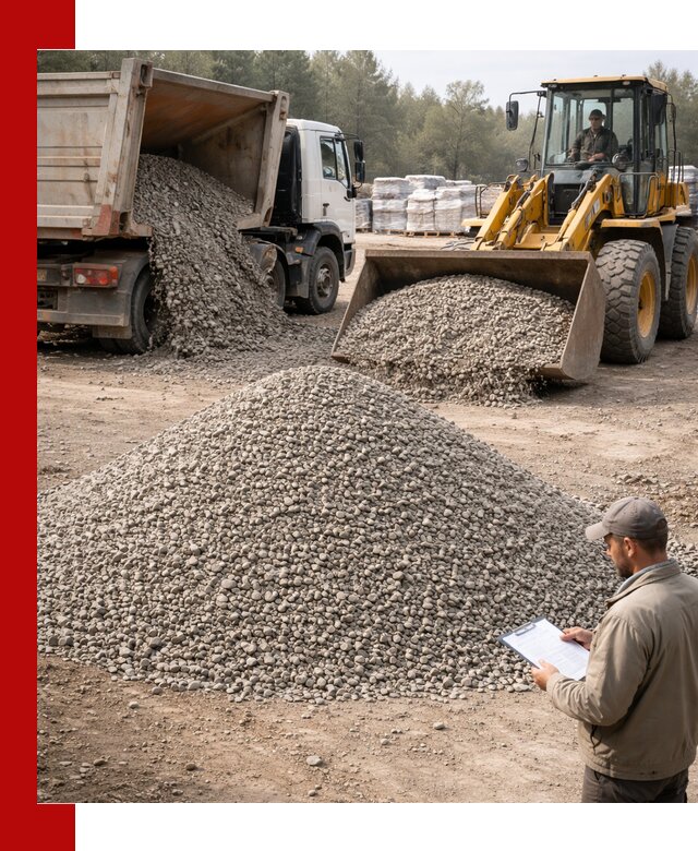 Гравийный щебень фракция 5–10 с доставкой в Сасове