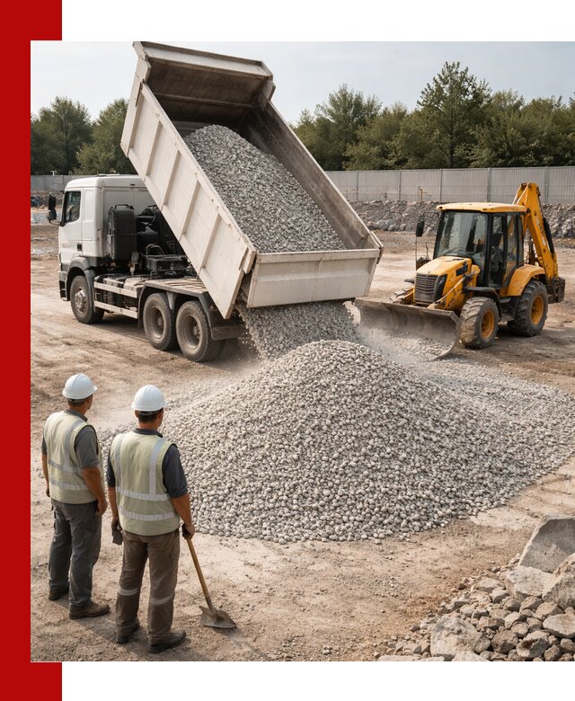 Купить известняковый щебень фракции 5–10 мм с доставкой в Сасове