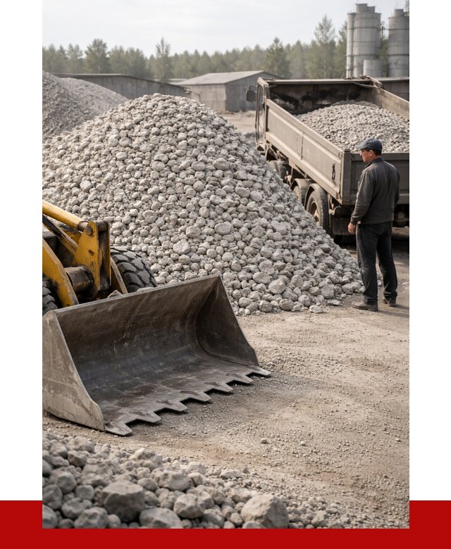 Известняковый щебень фракция 40-70 в Сасове от 4244 р. | ПРОНЕРУДСсв