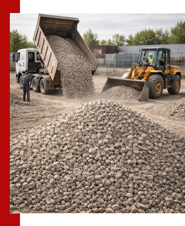 Доломитовый щебень фракции 20–41 с доставкой в Сасове