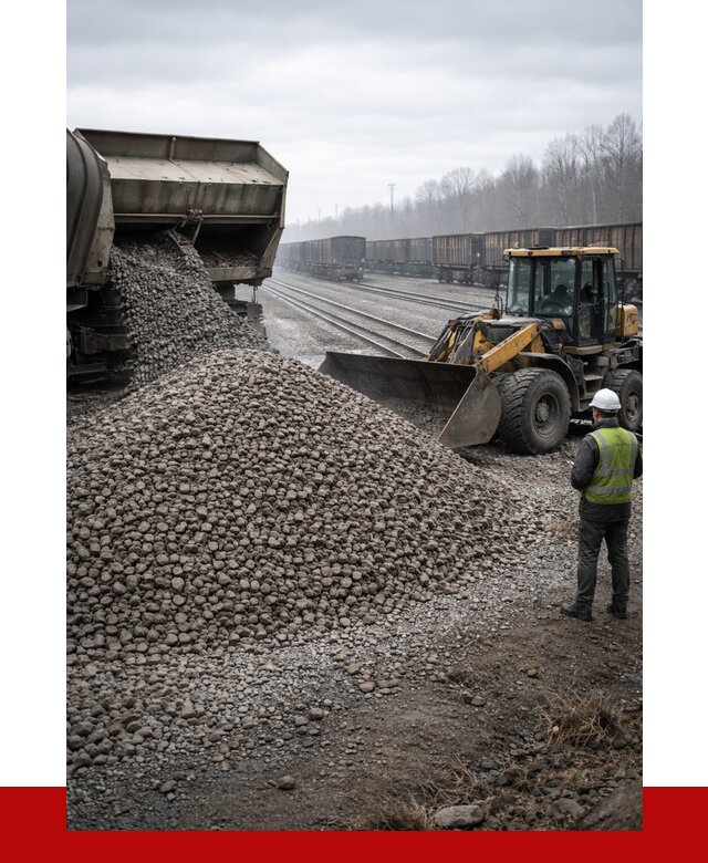 Купить железнодорожный щебень в Сасове от 2829 р. | ПРОНЕРУДСсв