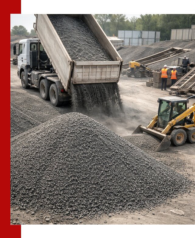 Вторичный щебень фракция 0–5 с доставкой в Сасове