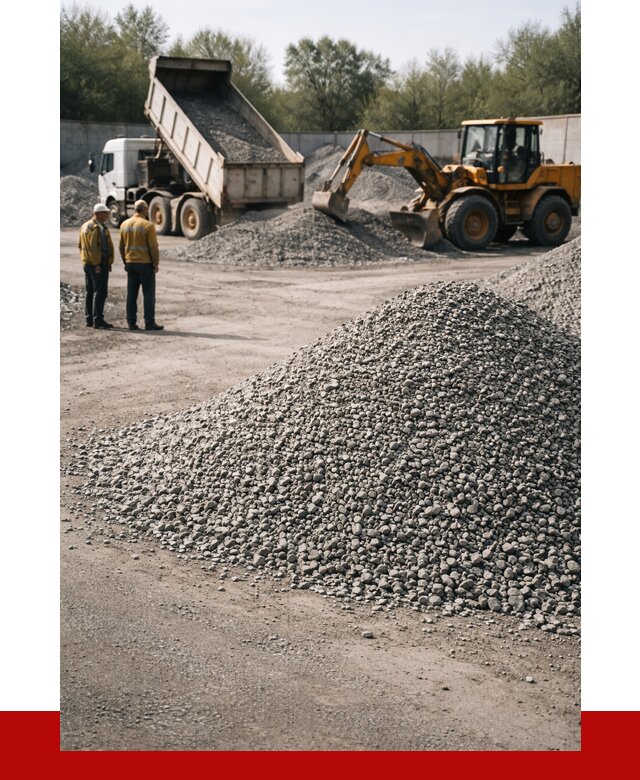Вторичный щебень фр. 5-20 в Сасове от 1617 р. - ПРОНЕРУДСсв