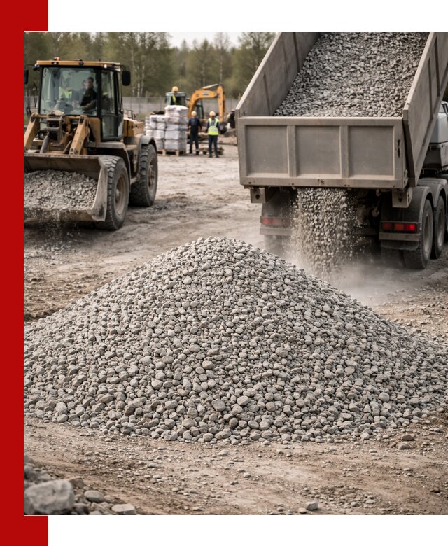 Вторичный щебень фракции 5-20 в Сасове — доставка и продажа крупнотоннажно