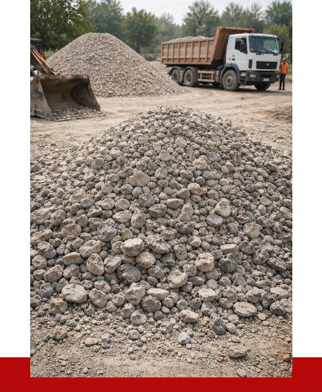 Вторичный щебень фракция 20-40 в Сасове от 2223 р ПРОНЕРУДСсв