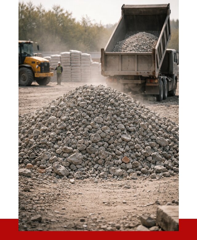 Вторичный щебень фракция 70-150 в Сасове от 1415 р. | ПРОНЕРУДСсв