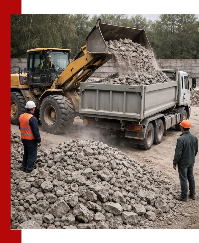 Вторичный щебень фракция 70–150 в Сасове с доставкой