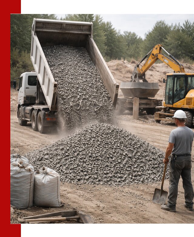 Доставка и продажа бетонного щебня в Сасове
