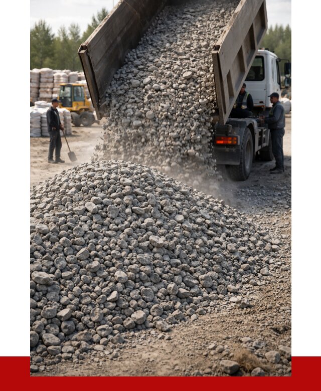 Бетонный щебень фракция 40-70 в Сасове от 1819 р. ПРОНЕРУДСсв