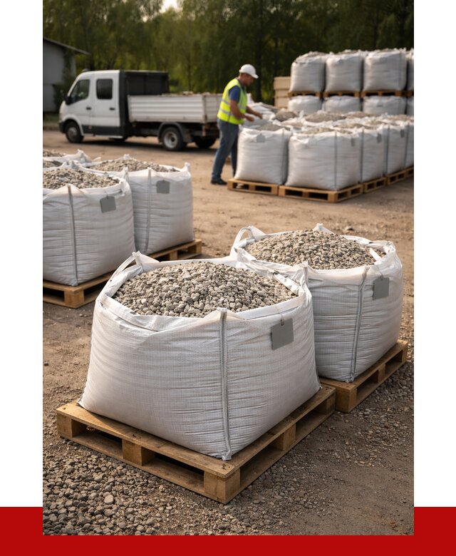 Щебень в мешках с доставкой в Сасове от 4244 р. | ПРОНЕРУДСсв