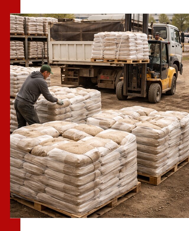 Карьерный песок в мешках с доставкой в Сасове