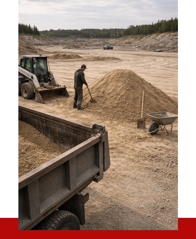 Карьерный песок среднезернистый в Сасове, от 2223 р. ПРОНЕРУДСсв
