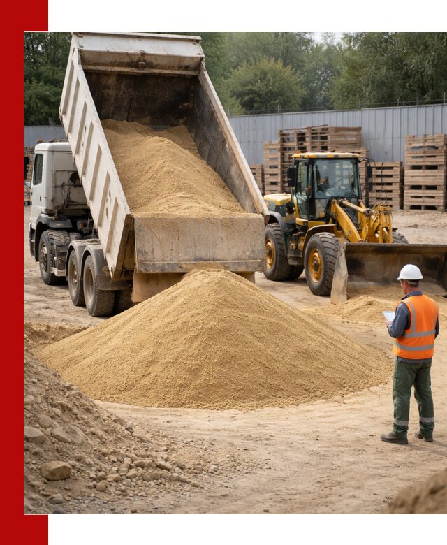 Доставка карьерного мелкозернистого песка в Сасове