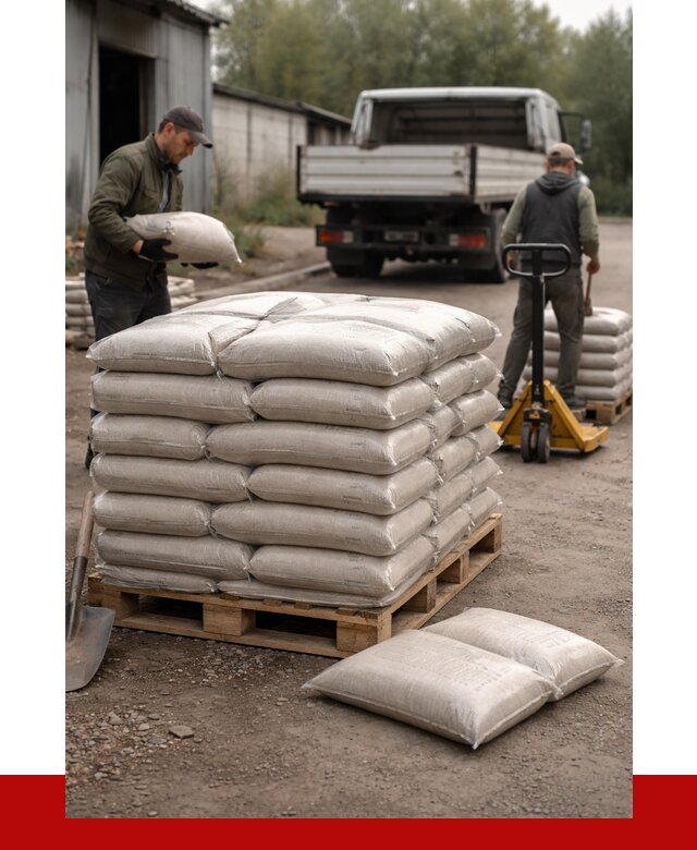 Речной песок в мешках в Сасове от 4244 р. | ПРОНЕРУДСсв