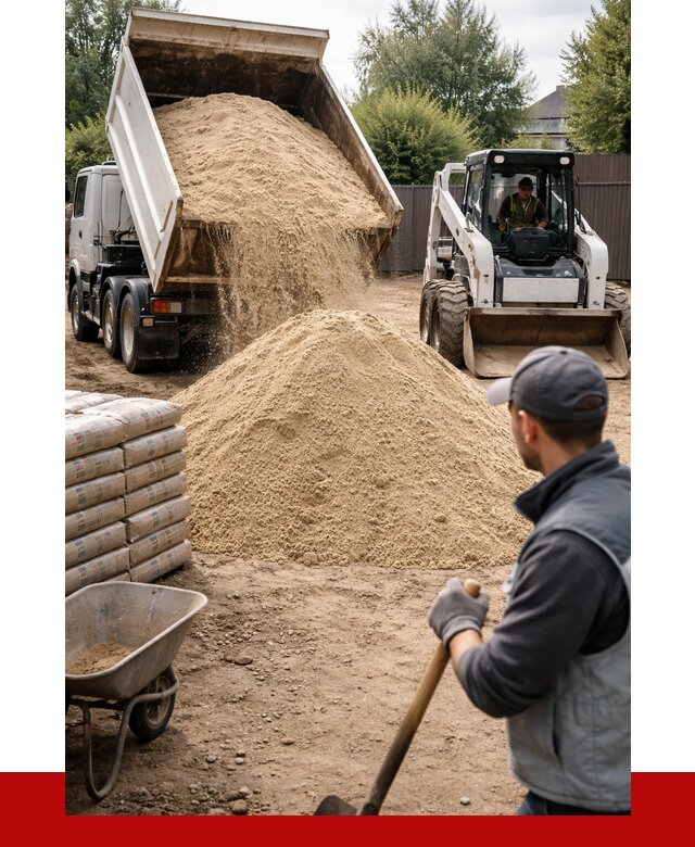 Мытый речной песок с доставкой в Сасове от 1465 р. | ПРОНЕРУДСсв