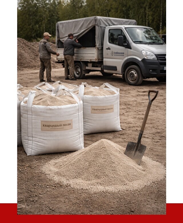 Кварцевый песок для пескоструя в Сасове от 4547 р. | ПРОНЕРУДСсв