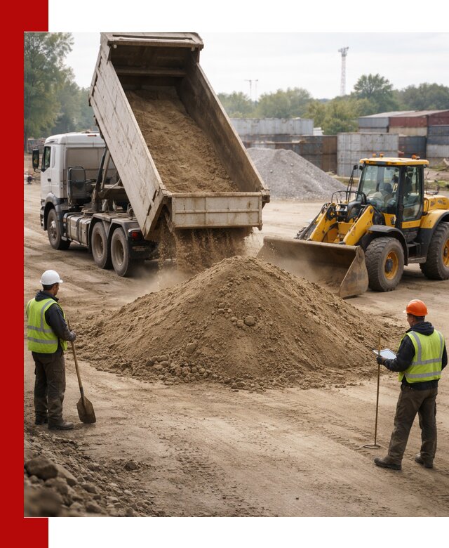 Доставка и продажа пескогрунта оптом и в розницу в Сасове