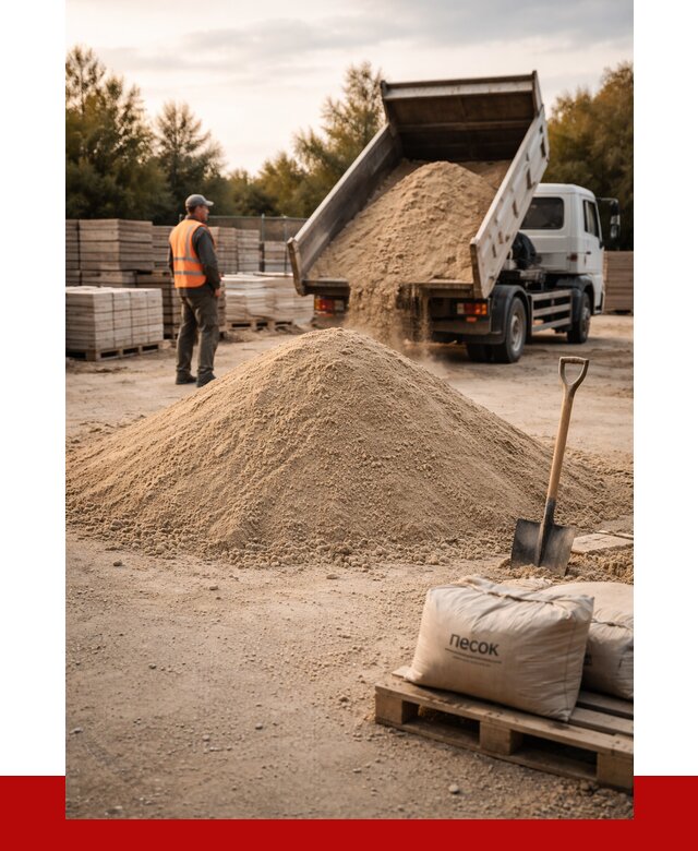 Купить сухой песок в Сасове с доставкой от 2425 р. | ПРОНЕРУДСсв