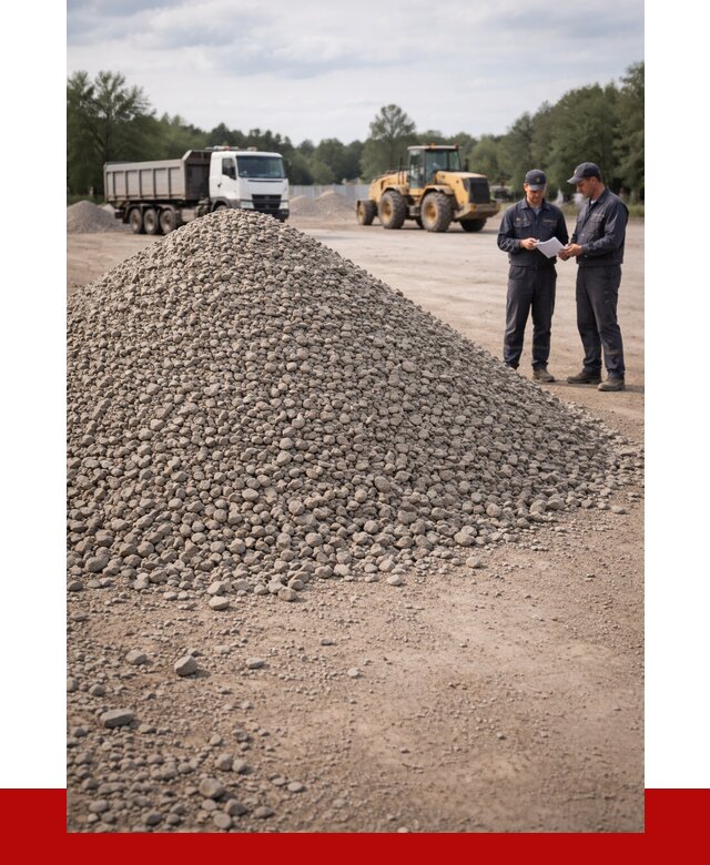 Купить гравий фракция 40-70 в Сасове от 1213 р. | ПРОНЕРУДСсв