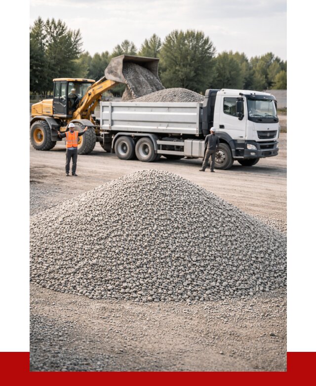 Купить мытый гравий в Сасове от 3537 р, доставка ПРОНЕРУДСсв