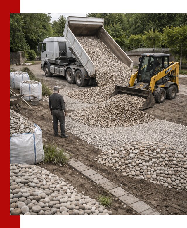 Доставка морской гальки оптом и в розницу в Сасове