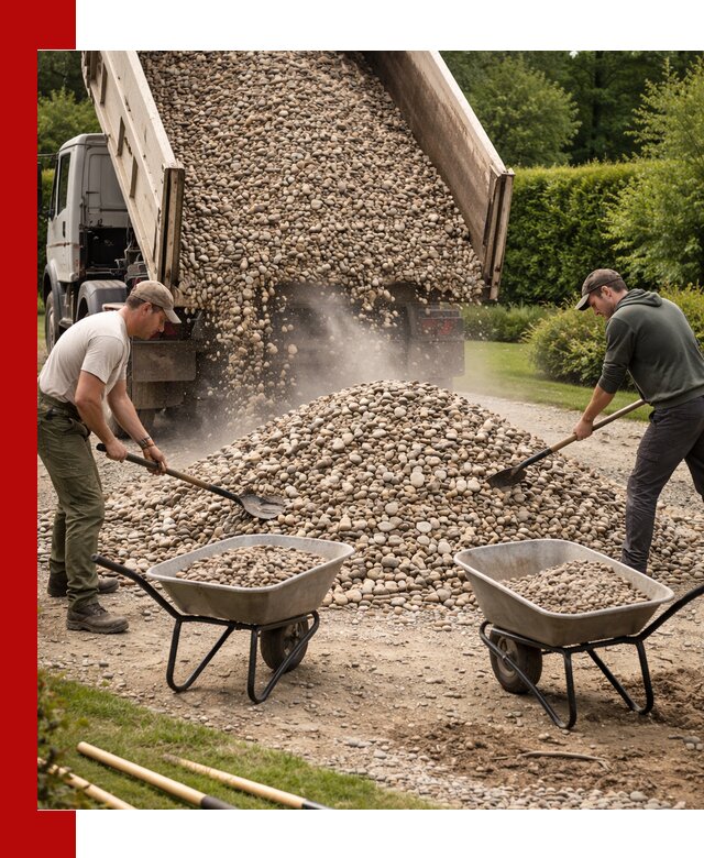 Доставка и продажа декоративной гальки в Сасове