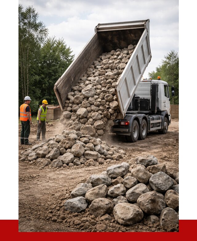 Купить булыжник в Сасове с доставкой от 4547 р. за куб | ПРОНЕРУДСсв