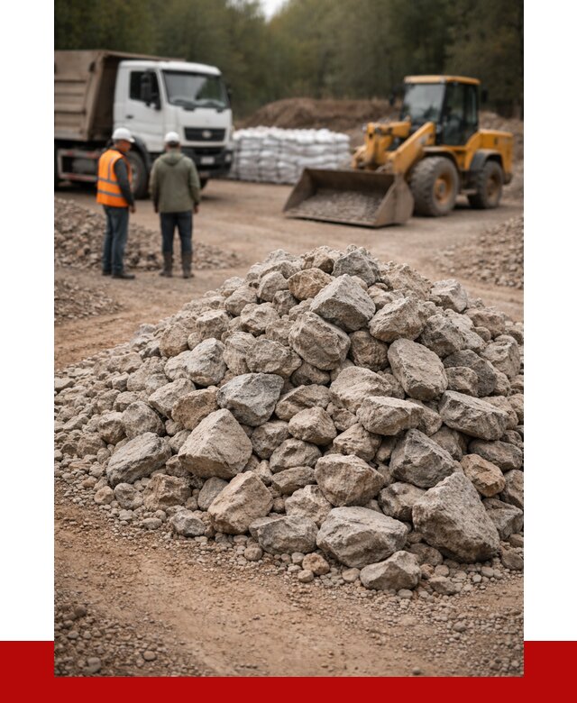 Купить бутовый камень с доставкой в Сасове от 2324 р. | ПРОНЕРУДСсв