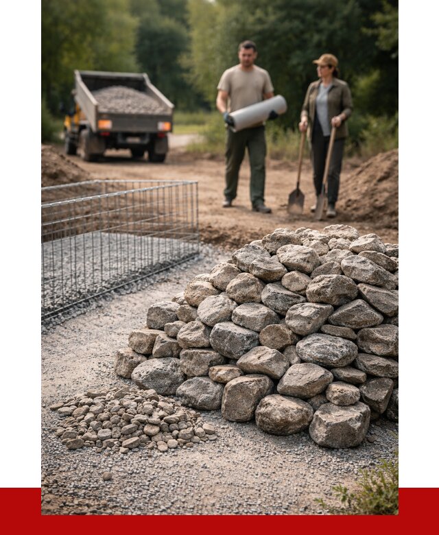 Камень для габионов фракция 100-200 в Сасове от 4850 р. | ПРОНЕРУДСсв