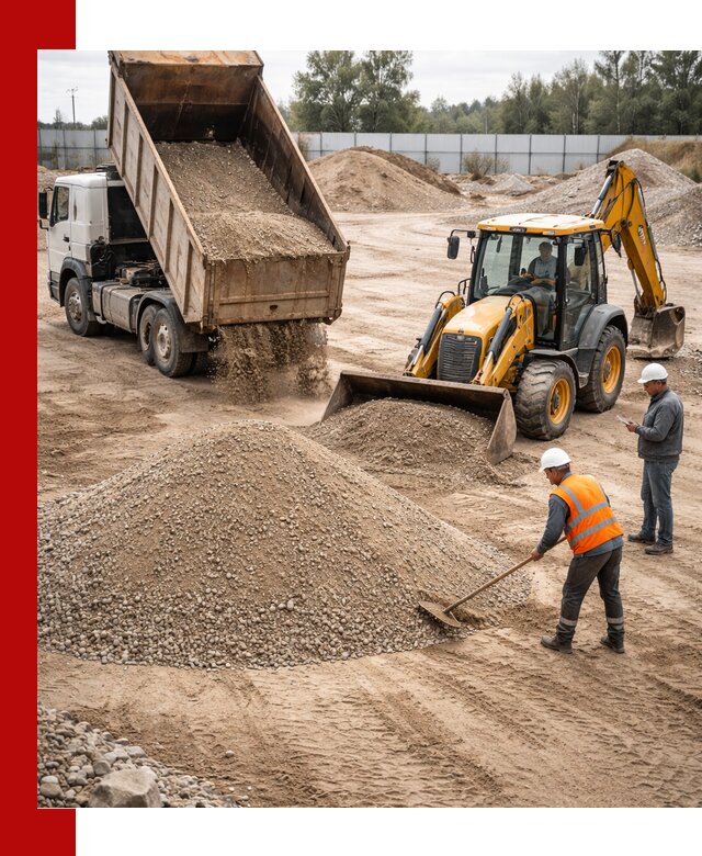 Поставка и доставка ПГС С4 в мешках и самосвалах в Сасове