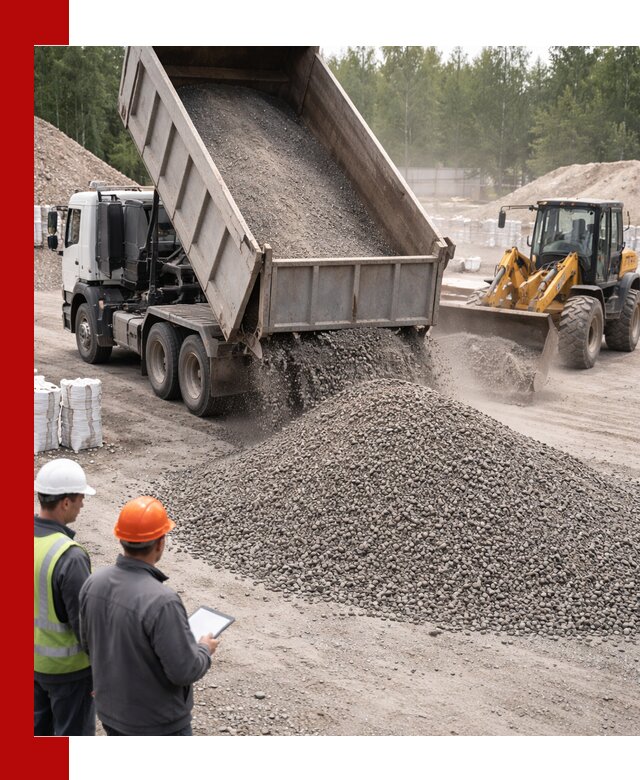 Доставка и продажа гранитного отсева 0-10 в Сасове