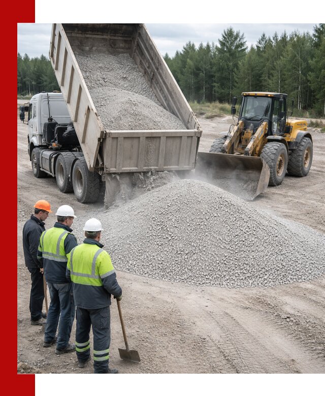 Известняковый отсев 0-5 доставка в Сасове быстро и выгодно