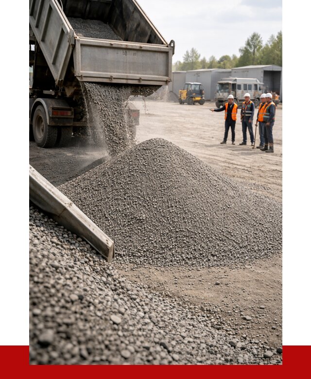 Гравийный отсев 0-5 в Сасове от 1213 р. с доставкой | ПРОНЕРУДСсв