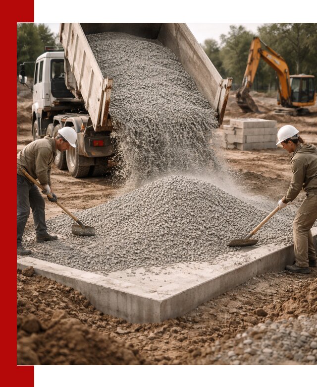 Доставка и продажа отсева для бетона в Сасове