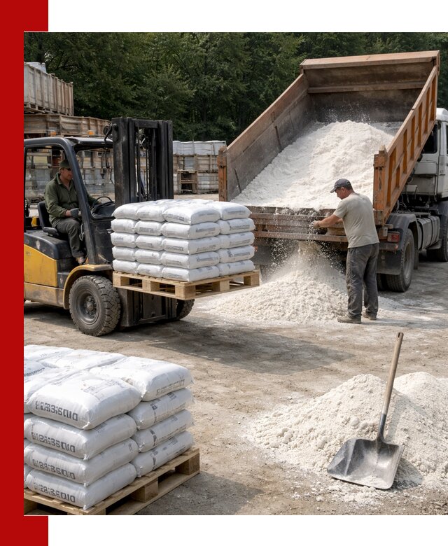 Доставка строительной извести оптом и в розницу в Сасове