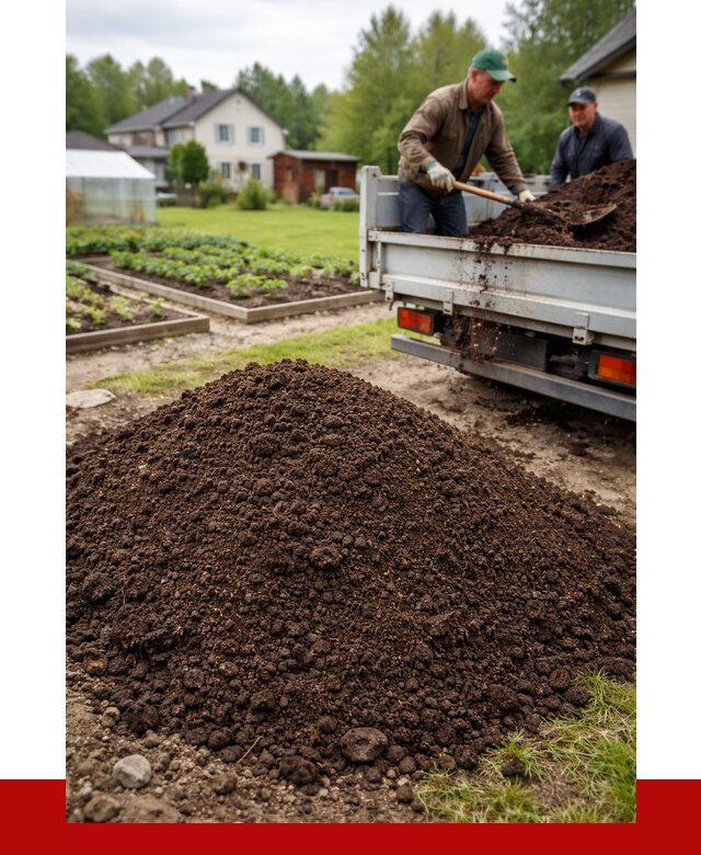 Плодородный грунт в Сасове с доставкой от 4244 р. | ПРОНЕРУДСсв