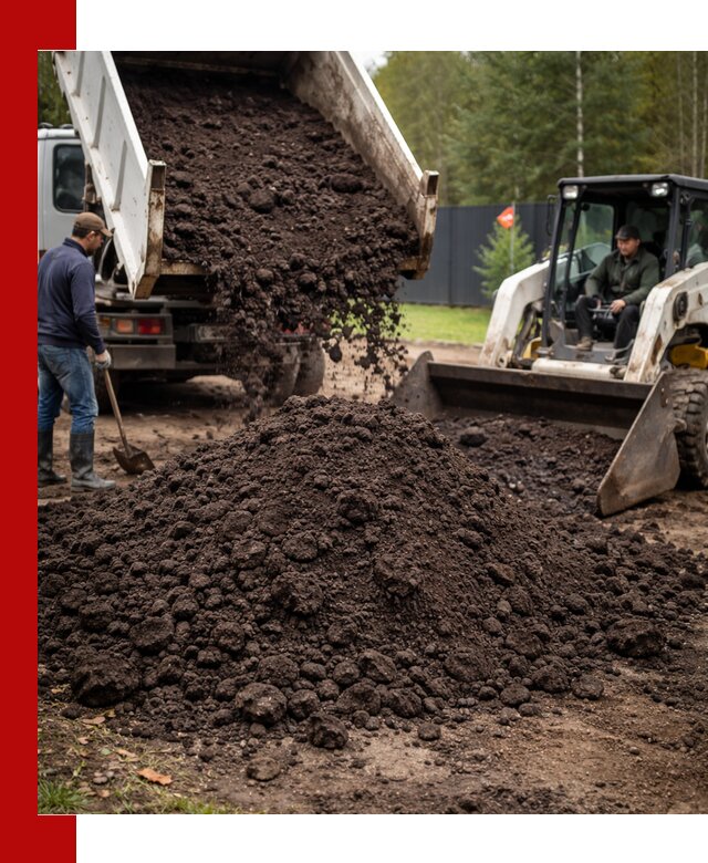 Плодородный грунт с доставкой в Сасове для садов и огородов