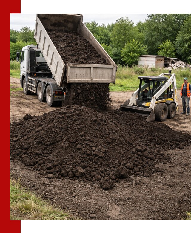 Поставка плодородной земли с доставкой самосвалом в Сасове