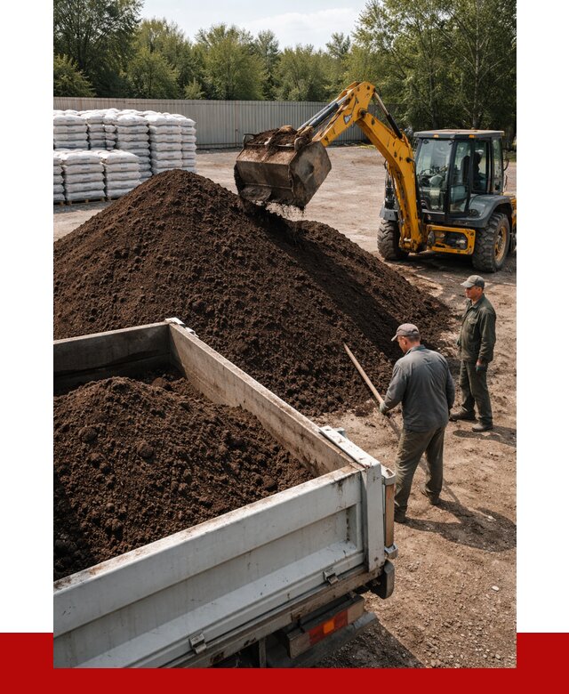 Растительный грунт с доставкой в Сасове от 3234 р. | ПРОНЕРУДСсв