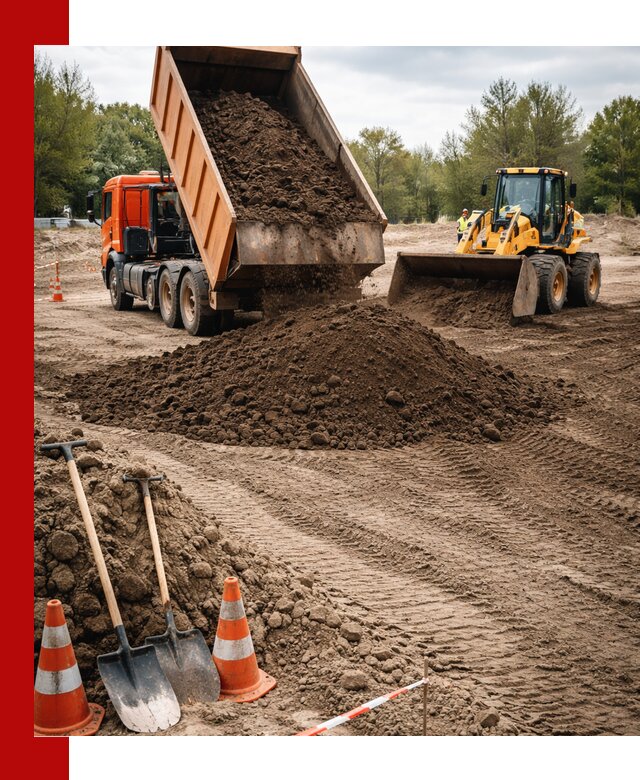 Поставка и доставка планировочного грунта в Сасове