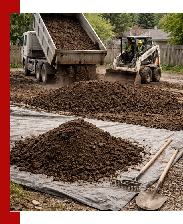 Грунт для отсыпки участка с доставкой в Сасове